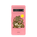 Coque Google Pixel 7 rose bonbon Snakebite