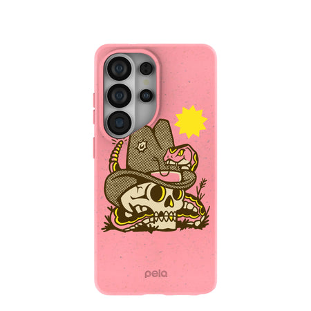 Bubblegum Pink Snakebite Samsung Galaxy S26 Ultra Case – Pela Case