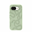 Sage Green Snaky Google Pixel 10a Case