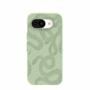 Sage Green Snaky Google Pixel 10a Case