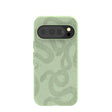 Coque Sage Green Snaky pour Google Pixel 10/10 Pro
