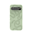 Coque Sage Green Snaky pour Google Pixel 9 Pro XL