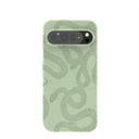 Coque Sage Green Snaky pour Google Pixel 9 Pro XL
