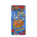 Coque Google Pixel 7a bleu électrique, saison soupe