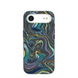 Black Space Waves iPhone Air Case