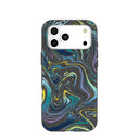 Black Space Waves iPhone 17 Pro Max Case