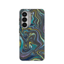 Coque Samsung Galaxy S26 Black Space Waves