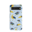 Coque Google Pixel 8 bleu poudré Starlight Sleep