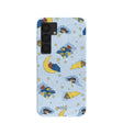 Powder Blue Starlight Sleep Samsung Galaxy S25 Case