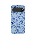 Coque bleu poudre Stingray Fever pour Google Pixel 9/9 Pro