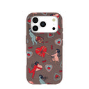 Coque iPhone 17 Pro Chocolat Fraise Cupidon