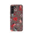Coque Samsung Galaxy S22 motif fraise chocolatée