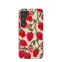 Coque Seashell Strawboories pour Samsung Galaxy S24