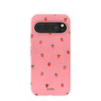 Bubblegum Pink Summer Berries Google Pixel 10 Pro XL Case