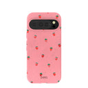 Coque Google Pixel 10/10 Pro à motif baies d'été rose bonbon