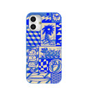 Coque iPhone 16 Plus bleu électrique Summer Blues