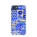 Coque bleu électrique Summer Blues pour iPhone 6/6s/7/8/SE