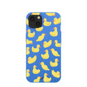 Electric Blue Sunny Ducklings iPhone 13 Case