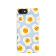Coque Sunny Side Up bleu poudre pour iPhone 6/6s/7/8/SE
