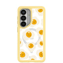 Coque transparente Sunny Side Up pour Samsung Galaxy S26 avec bordure Sunbeam (chargeur magnétique inclus)