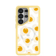 Clear Sunny Side Up Samsung Galaxy S26 Ultra Case With Sunbeam Ridge (Magnetic Charging included)