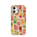 Seashell Sunset Sips iPhone 16 Case