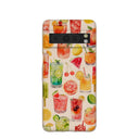 Coque Google Pixel 8 Pro Motif coquillages et coucher de soleil