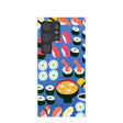 Electric Blue Sushi Night Samsung Galaxy S24 Ultra Case