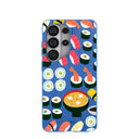 Coque Samsung Galaxy S26 Ultra bleu électrique « Sushi Night »