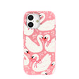 Coque iPhone 17 Bubblegum Pink Swan Garden
