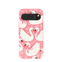 Bubblegum Pink Swan Garden Google Pixel 10 Pro XL Case