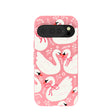 Coque rose bonbon Swan Garden pour Google Pixel 10/10 Pro