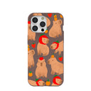 Chocolate Brown Sweet Capybaras iPhone 15 Pro Max Case