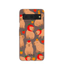 Chocolate Brown Sweet Capybaras Google Pixel 8 Case