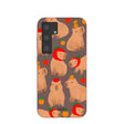 Chocolate Brown Sweet Capybaras Samsung Galaxy S24 Case