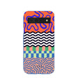Coque Google Pixel 8a bleu électrique, mélange mandarine