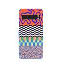 Coque Google Pixel 8 Pro bleu électrique, mélange de mandarine