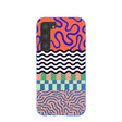 Coque Samsung Galaxy S23+(Plus) bleu électrique à motif mandarine