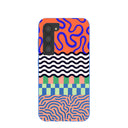 Electric Blue Tangerine Mix Samsung Galaxy S23 Case
