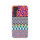 Electric Blue Tangerine Mix Samsung Galaxy S24+(Plus) Case
