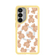 Coque transparente Teddy Love pour Samsung Galaxy S26+ (Plus) avec bordure Sunbeam (chargement magnétique inclus)