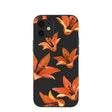 Coque Black Tiger Lily pour iPhone 12 Mini