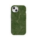 Forest Floor Time Etched iPhone 15 Case