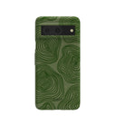 Coque Google Pixel 8 gravée « Forêt au sol »