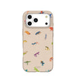 Coque coquillages et petits amphibiens pour iPhone 17 Pro Max