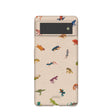 Coque Google Pixel 6 à motif coquillages et petits amphibiens
