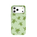Coque Tiny Turtles vert sauge pour iPhone 17 Pro Max