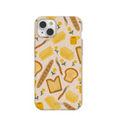 Seashell Toast Garden iPhone 14 Plus Case