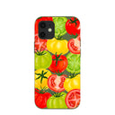 Coque iPhone 12 Mini motif tomate en sous-bois