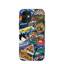 Coque Black Trail Stickers pour iPhone 12/iPhone 12 Pro